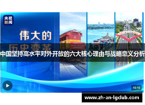 中国坚持高水平对外开放的六大核心理由与战略意义分析