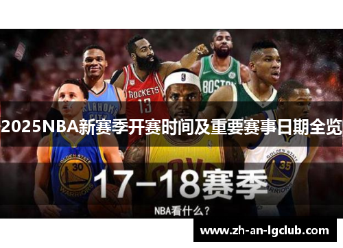 2025NBA新赛季开赛时间及重要赛事日期全览