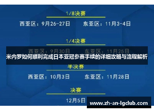 米内罗如何顺利完成日本亚冠参赛手续的详细攻略与流程解析