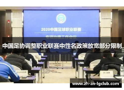中国足协调整职业联赛中性名政策放宽部分限制