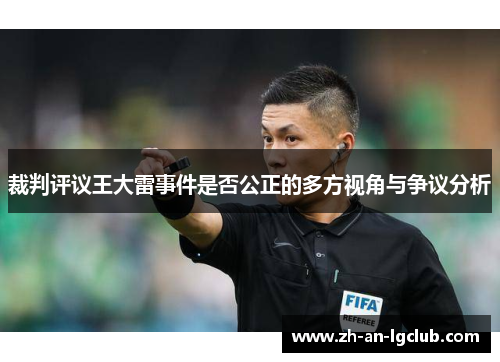 裁判评议王大雷事件是否公正的多方视角与争议分析